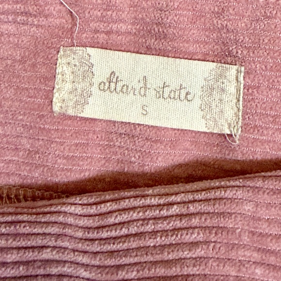 Altar'd State Lilac Corduroy Mini Skirt - Picture 3 of 3
